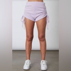 Nia Lavender Women's Fleece Shorts Size‎ XS NWT